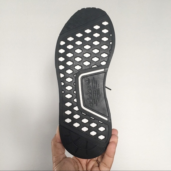 Adidas NMD R1 Blue and Black Shoes - Picture 7 of 8